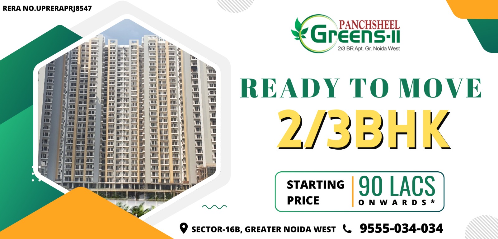 panchsheel greens 2 banner
